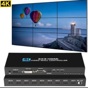 Controlador De Video Wall 9 Pantallas