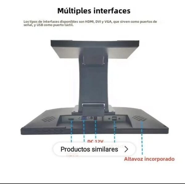 Monitor Táctil de 15.6 "