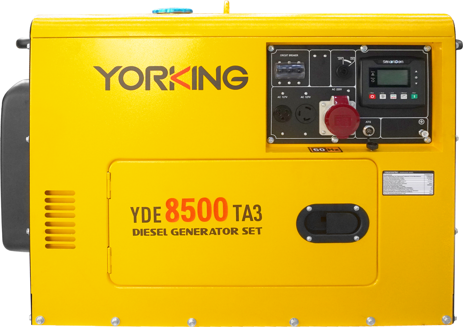 Planta Eléctrica a Diesel YDE8500TA3