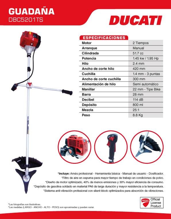 GUADAÑA DBC5201TS